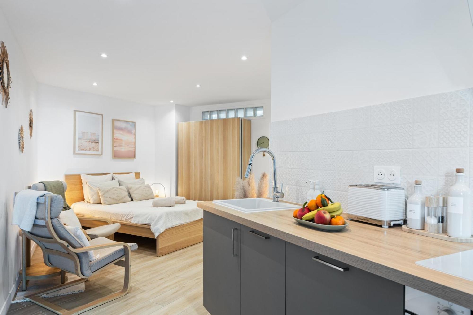 Appartement Bord De Mer « La Petite Ma-Line » 케인즈수르메르 외부 사진